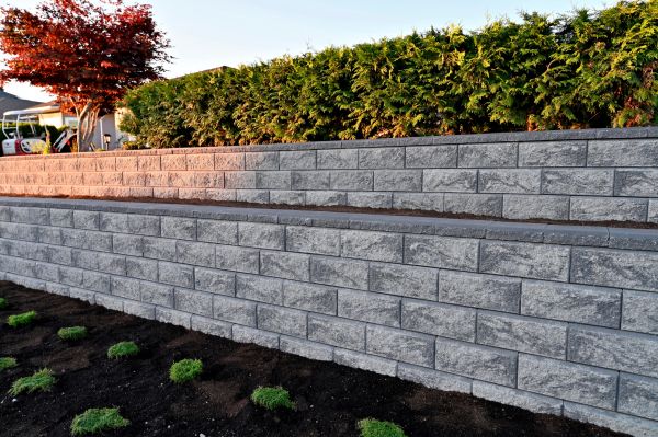 Concrete Retaining Wall Installation in Los Gatos