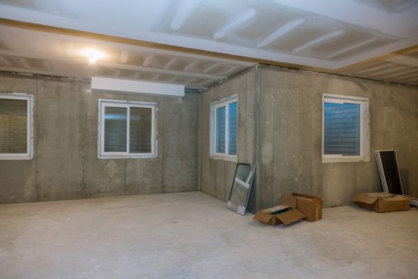 Basement Concrete Installation in Los Gatos