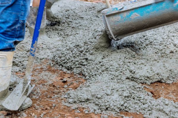 Barn Concrete Pouring in Los Gatos
