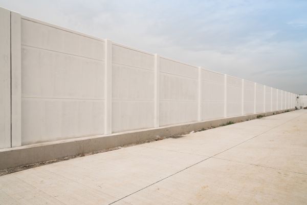 Concrete Fence Construction in Los Gatos