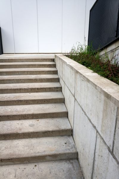 Cement Stair Installation in Los Gatos