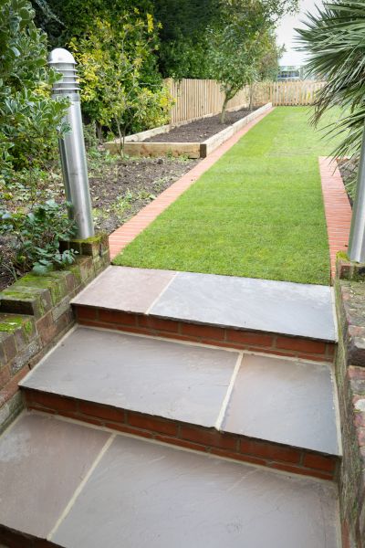 Backyard Steps Installation in Los Gatos