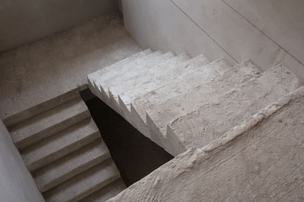 Cement Staircase Construction in Los Gatos