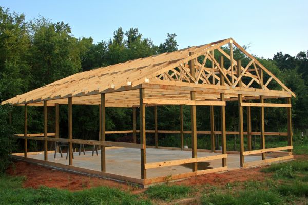 Barn Pad Installation in Los Gatos