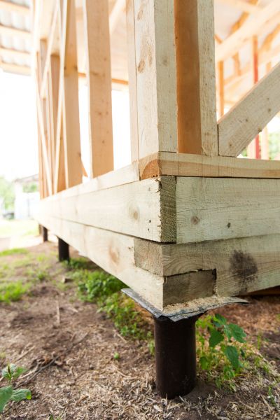 Barn Footing Construction in Los Gatos